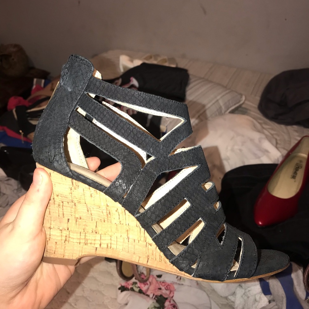 Black heels